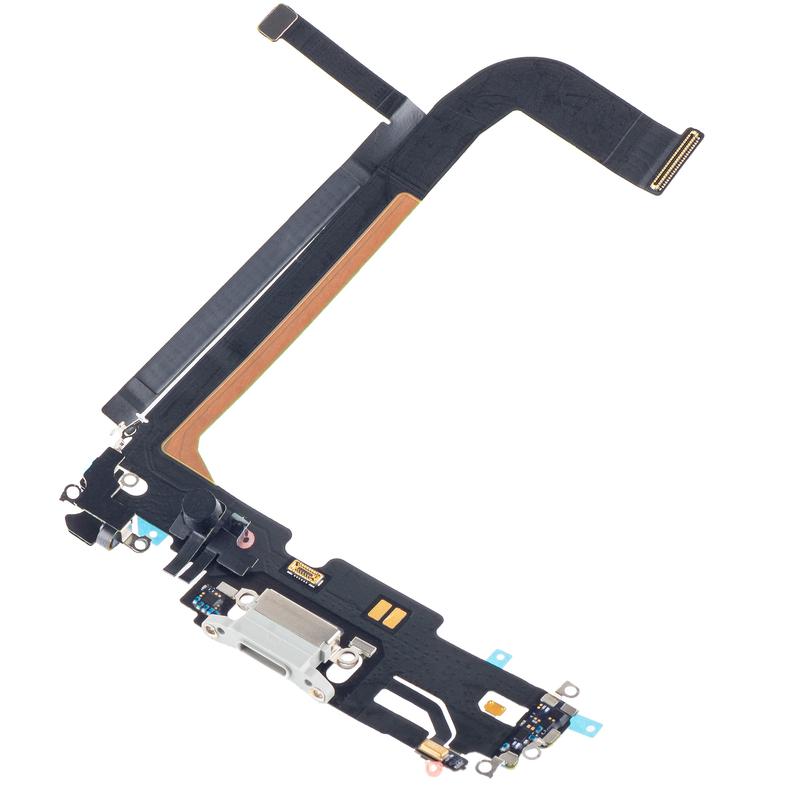 Diadema con conector de carga - Micrfono Apple iPhone 13 Pro Max, plateado