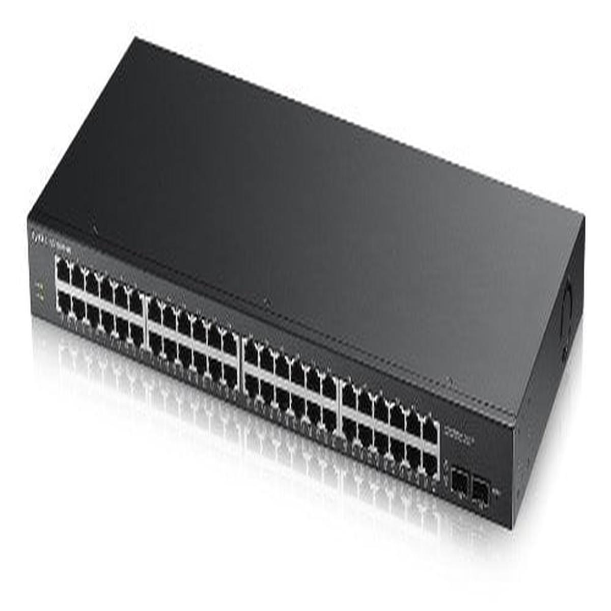 Zyxel GS1900-48 network switch Managed L2 Gigabit Ethernet (10/100/1000) 1U Black