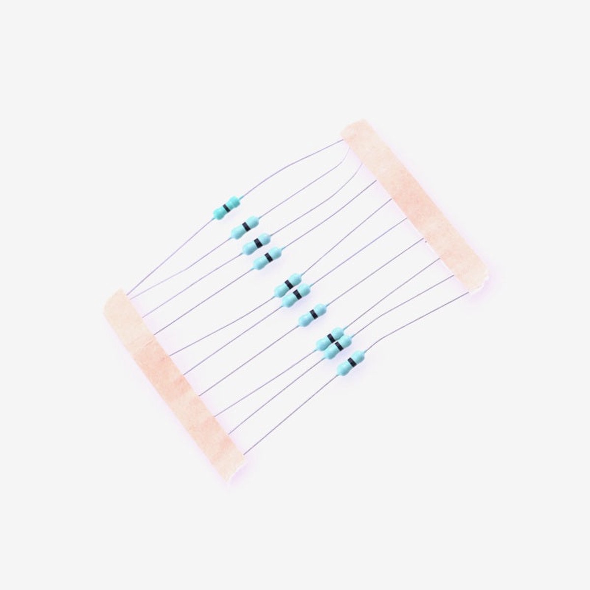 0 Ohm, 1/4 Watt Resistor with 1% tolerance (Pack of 10)