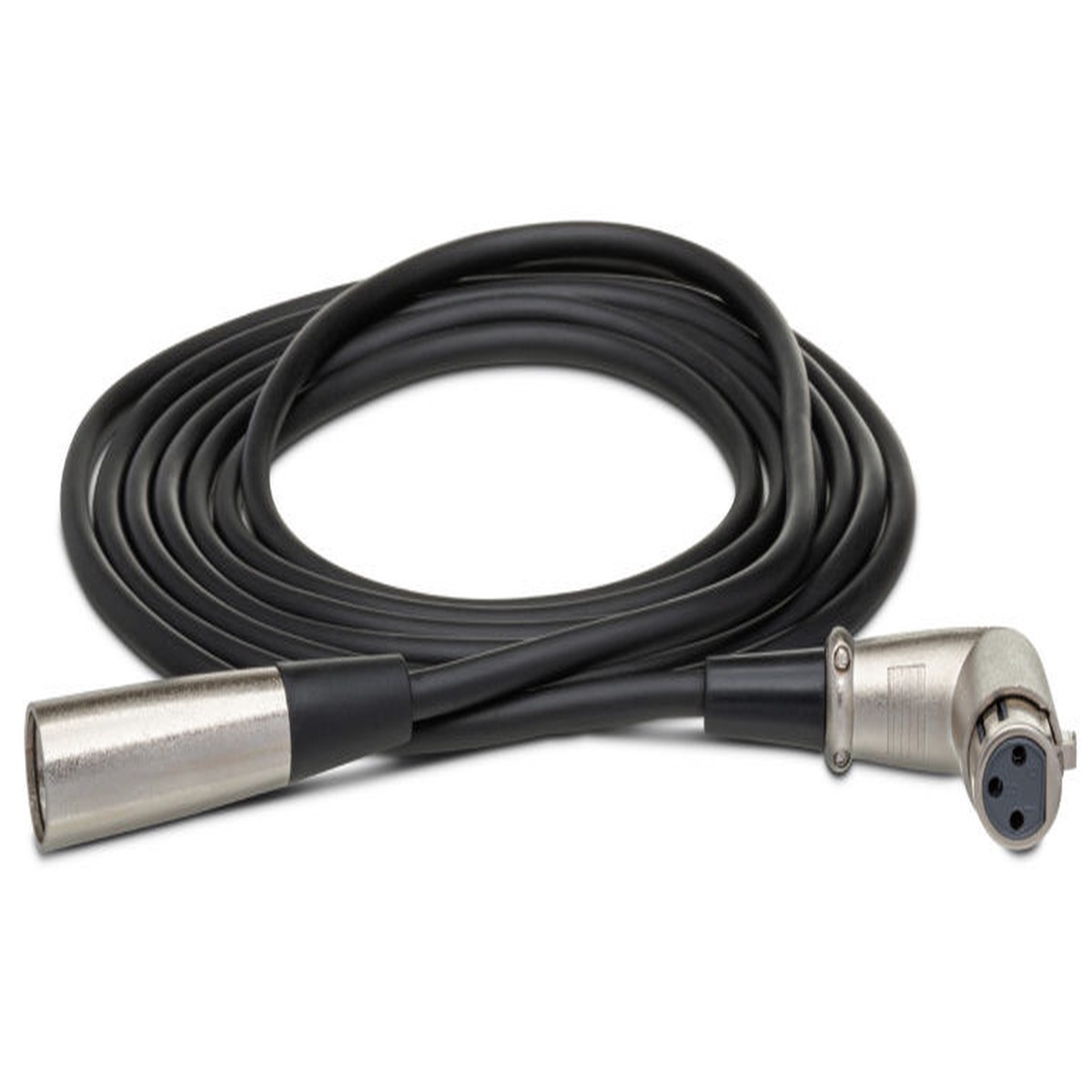 Hosa - XFF125 - Balanced Interconnect Cable - Right-angle XLR3F to XLR3M - 25ft (XFF125)