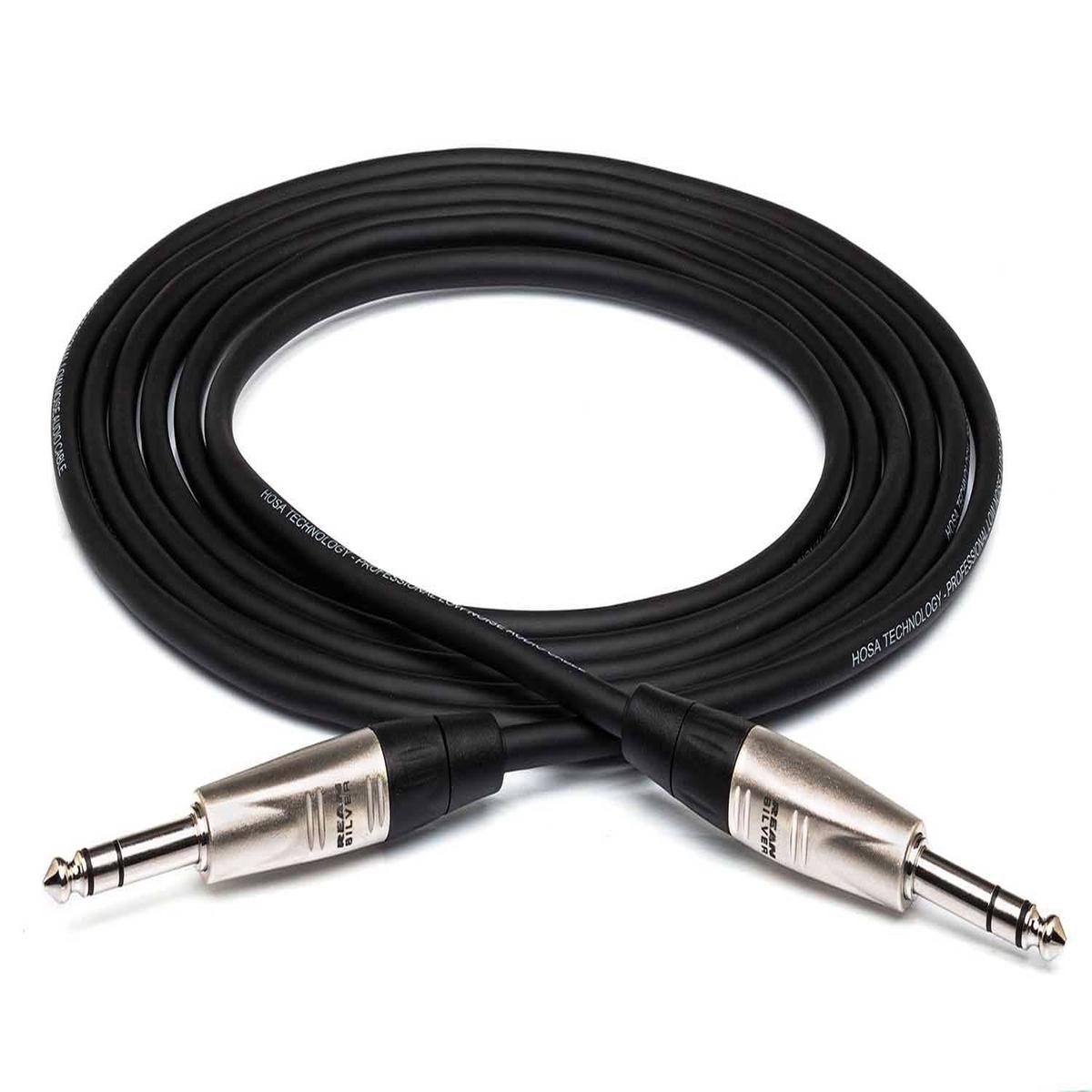 Hosa HSS-001.5 Pro Balanced Interconnect Cable REAN 1/4 - 1.5 FT