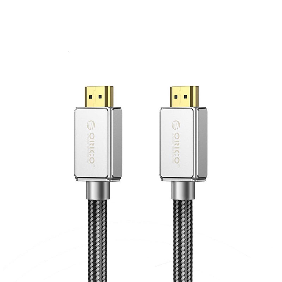 [CLEARANCE] ORICO H4AY (5m) 4K 60Hz HDMI 2.0 Video Data Cable HD Plug & Play Mirror & Extend with 18Gbps High-Speed Bandwidth, Zinc Alloy Connector & Copper Core for TV, Projector, PC, Lap