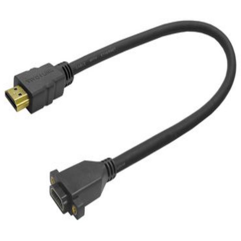 Vivolink HDMI Cable F/M for Wall Plate  High-Performance & Flexible | PROHDMIHDFMWP