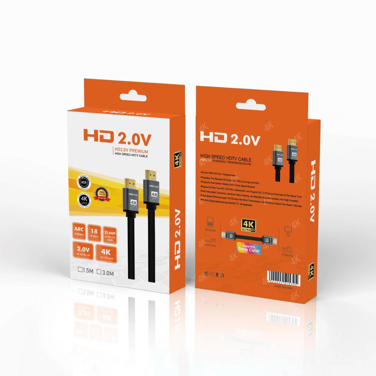 1.5 m Hight Speed 4K HDMI 2.0V Cable