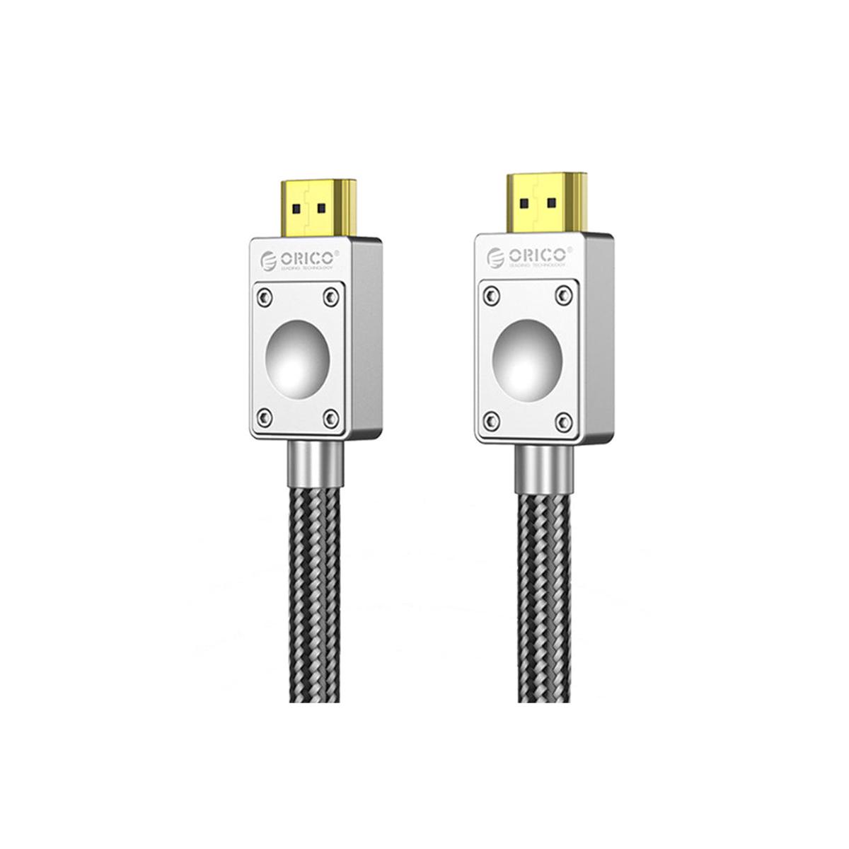[CLEARANCE] ORICO 1.5 Meter H4BY Series 4K UHD Gold Plated Braided HDMI 2.0 Video Cable with HDR Display, 18Gbps High Bandwidth Rate, 240Hz Refresh Rate, Backward Compatible for Monitors, TV