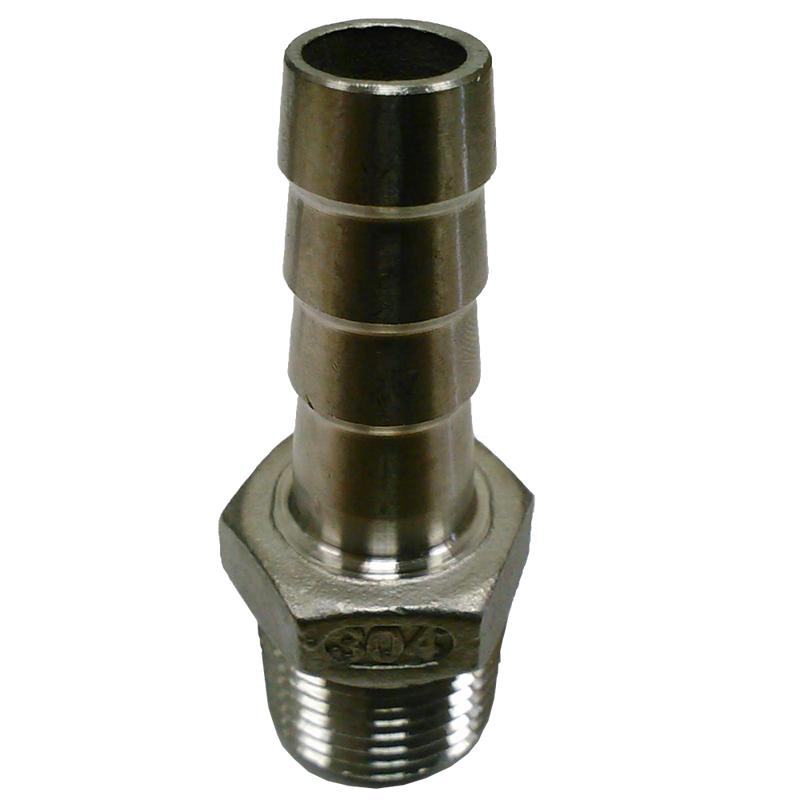 1/2" Barb X 1/2" MPT Adapter