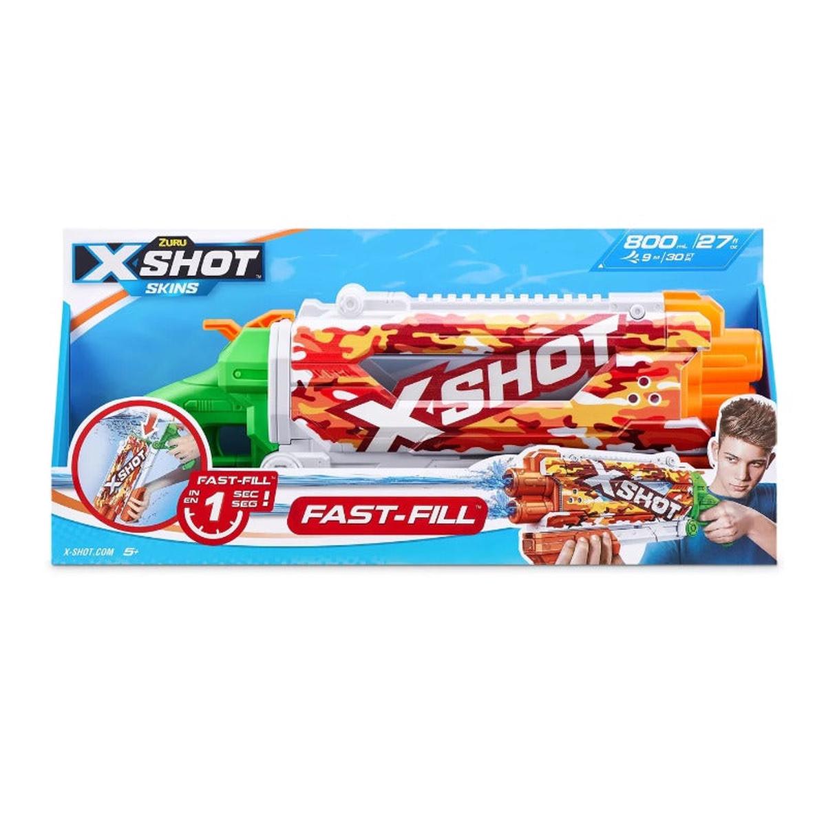 Zuru XShot Fast Fill Skins Pump Action Water Blaster