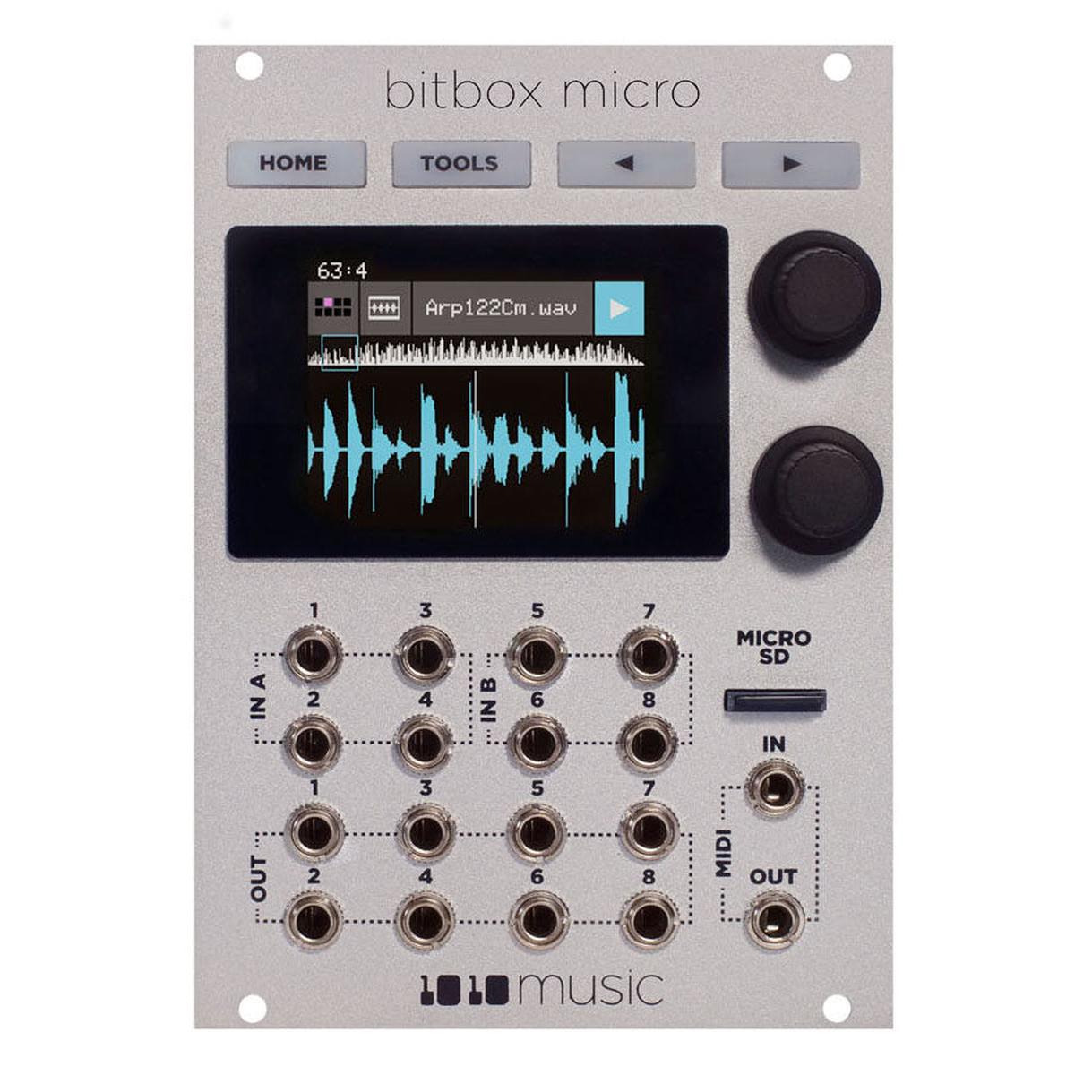 1010 Music Bitbox Micro - Compact Sampling Eurorack Module