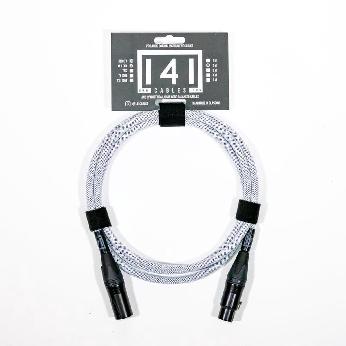 141 Cables XLR (M-F) Cable White